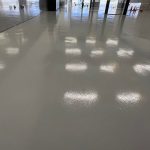 Commercial floors for mechanical shop